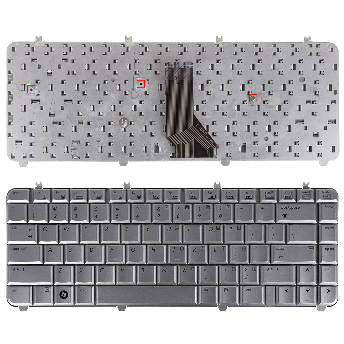 Picture of New Replacement Laptop Keyboard For HP DV5-1000 SILVER US Layout